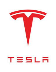 digitale Rettungskarte Aufkleber Tesla